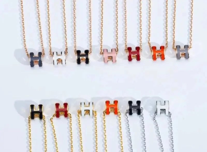 Fashion H necklace  