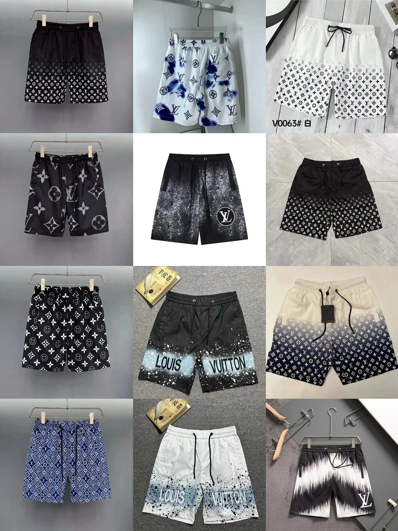 Lv  Summer men's beach shorts  