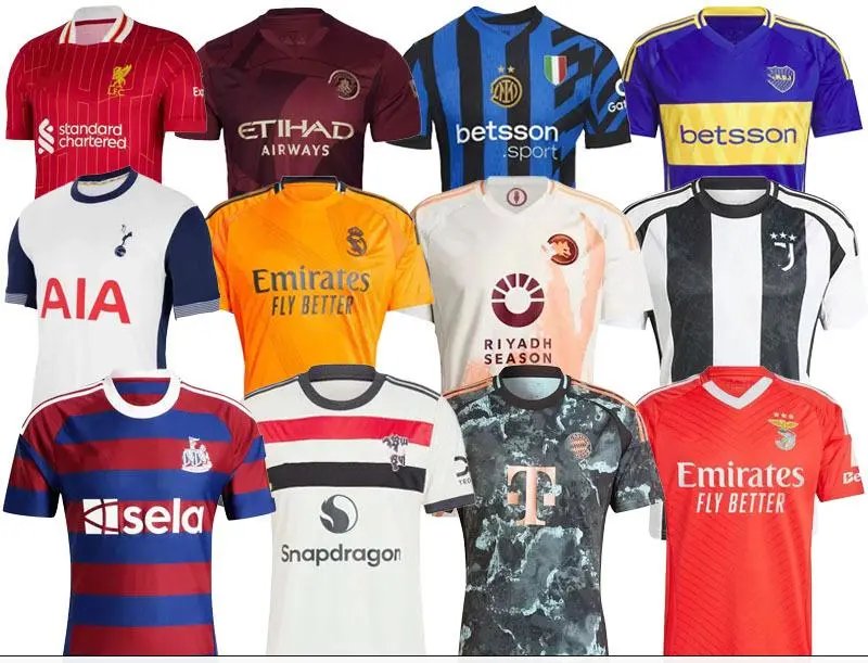 Fans 2425 football jersey top (no refund or exchange after stamping)  