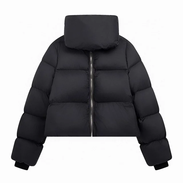 Rick Owens  Funnel-Neck Down Jacket  