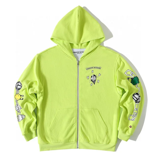 CHROME HEARTS Matty Boy Link Hoodie On Zip  