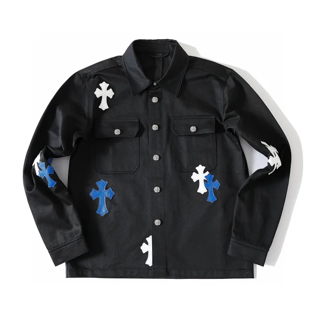 Chrome Hearts NEW 2023 Cross Patch Jacket  