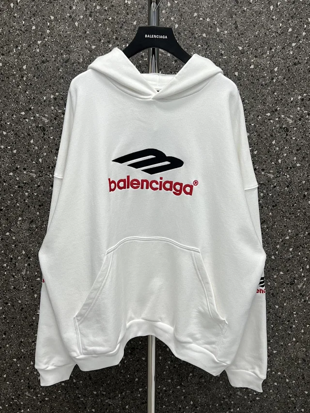 Balenciaga M Logo Hoodie  