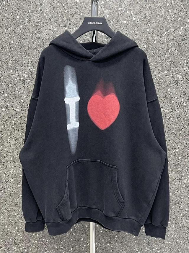 Balenciaga  Valentine's Day Hoodie  