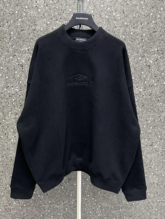 Balenciaga logo  black Sweatshirt  