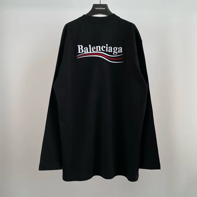 Balenciaga Long black T-Shirt  