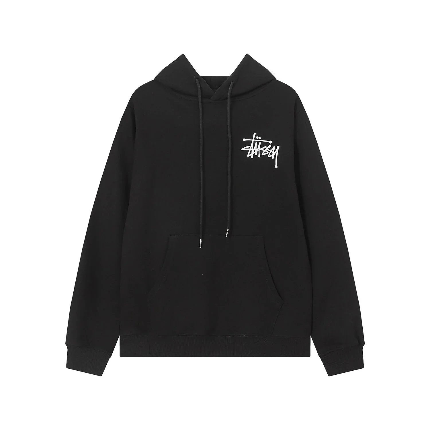 Stussy  Cotton Hooded Sweatshirt  